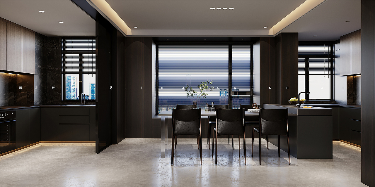 意式极简装修风格,少即是多的精致简约。