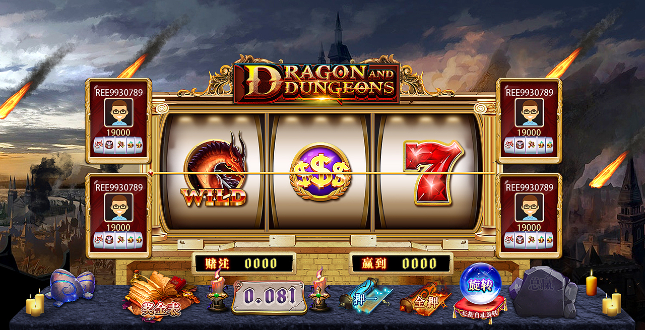 SLOT DESIGN | 主题界面（图ZMzQyNTk5MTY4） - 游戏UI - 站酷设计师兔玛星Gun原创素材 - 站酷ZCOOL