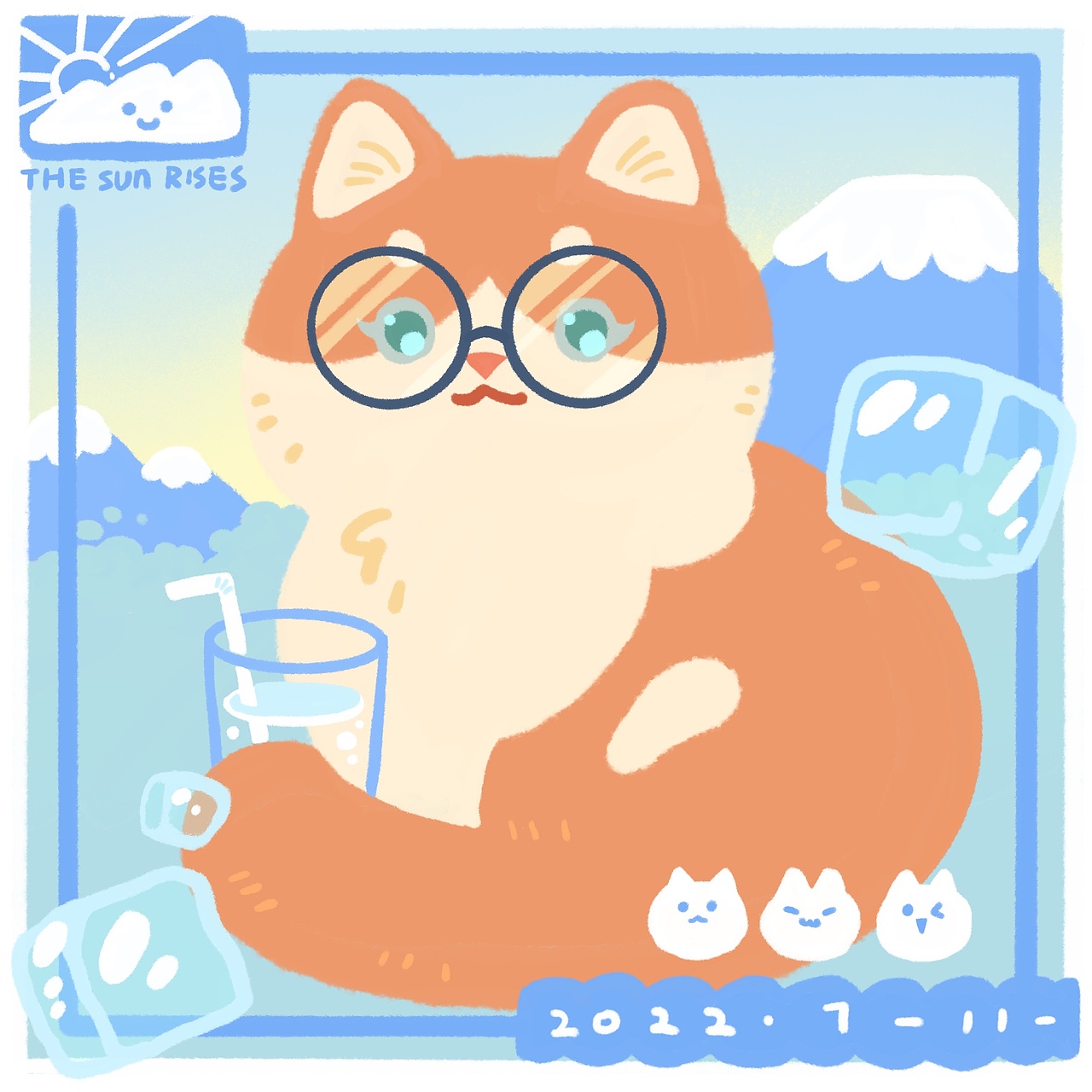 2022的小动物们图图（图ZMzA5ODEzMDEy） - 创作习作 - 站酷设计师肉卷是章鱼原创素材 - 站酷ZCOOL