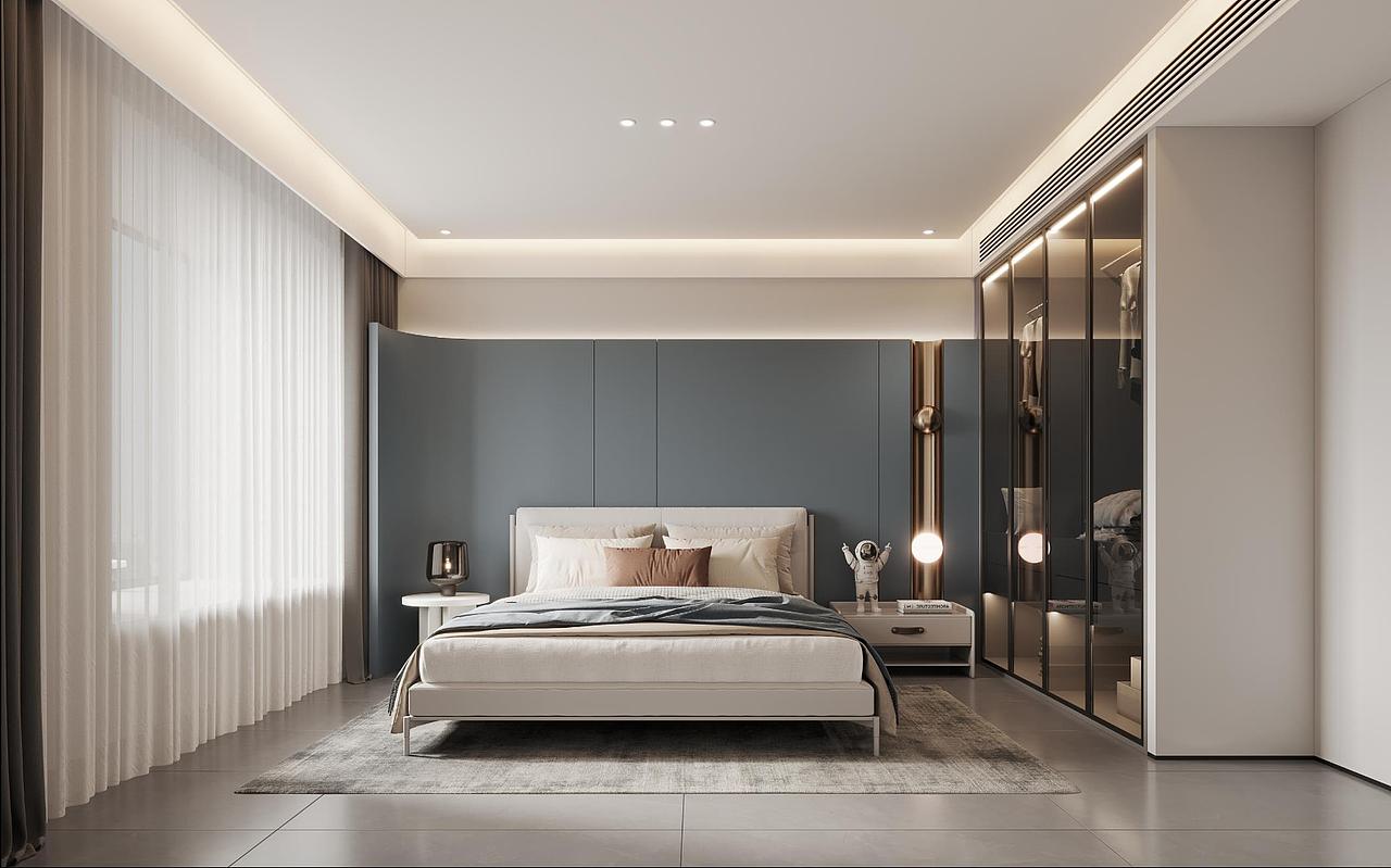 紫御澜山 现代无主灯