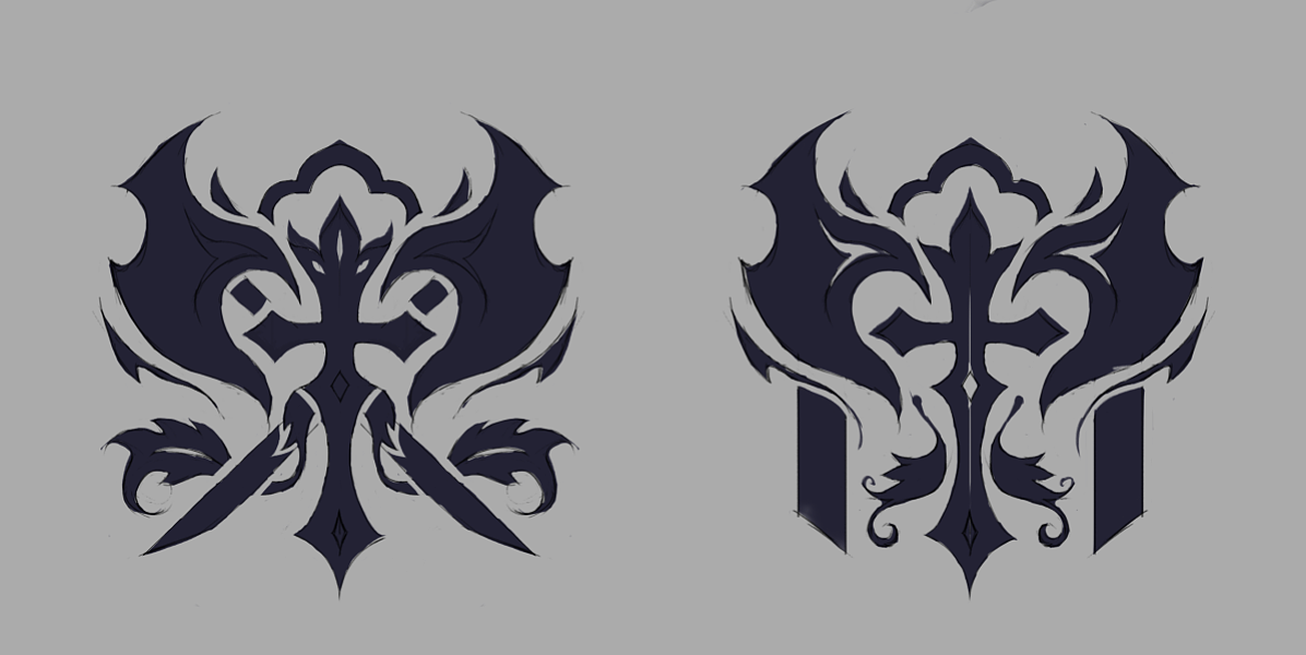 【20220630碧蓝新增阵营LOGO】鸢尾教国(两个方案)