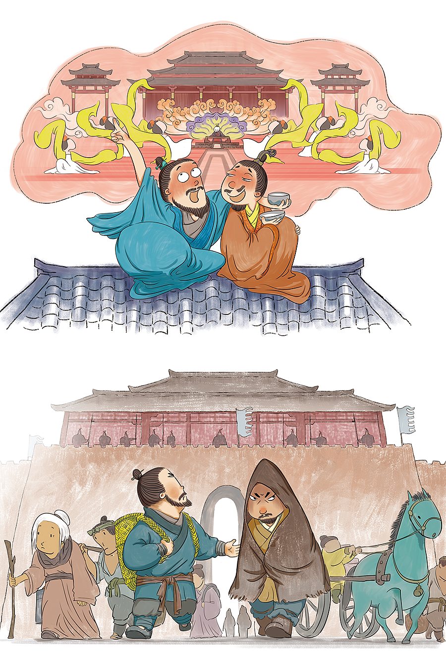 成语故事03（图ZMzAzNjgxOTY0） - 绘本 - 站酷设计师磨西原创素材 - 站酷ZCOOL