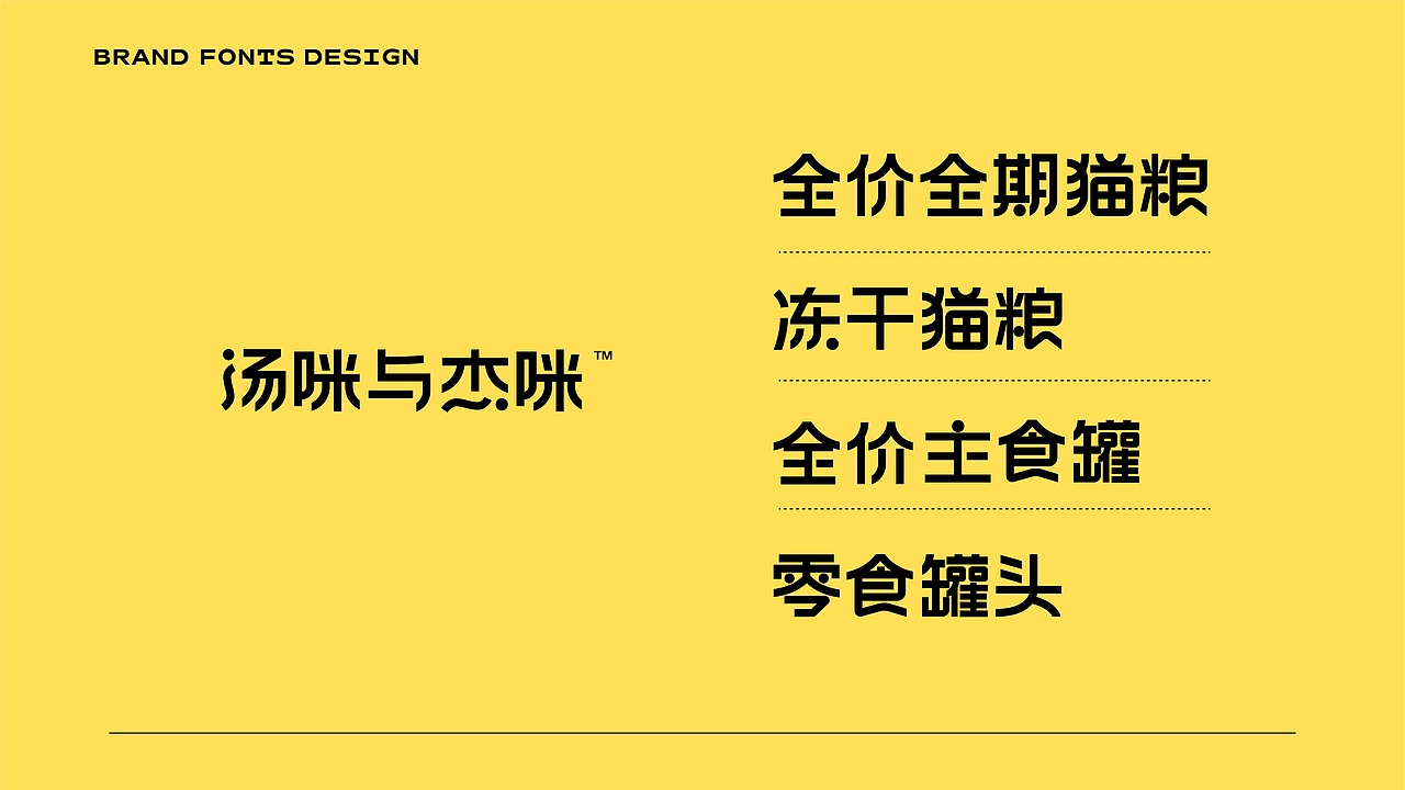 森度作品：汤咪与杰咪宠物品牌设计