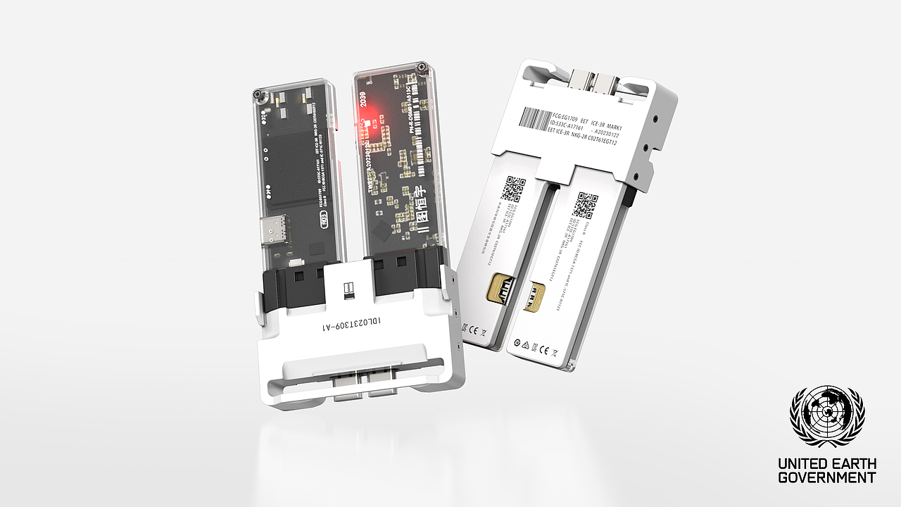 数字生命卡（流浪地球2）-概念渲染