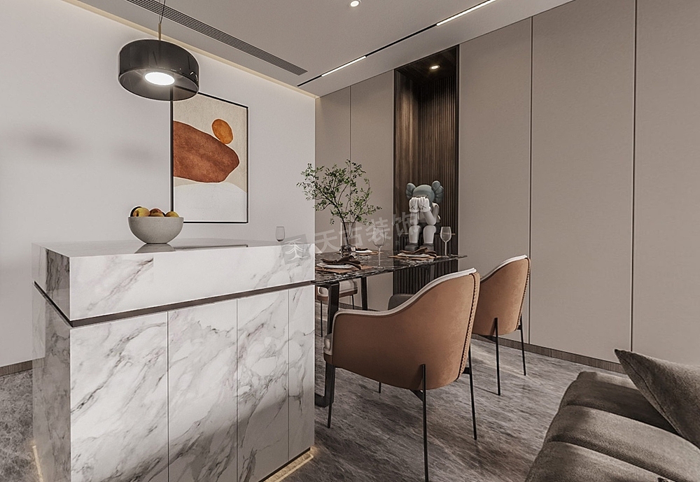 重庆茅莱山居叠拼别墅装修,天古装饰设计师吴德风