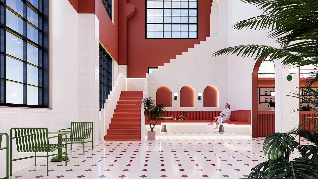 商业空间 | SPA会所&游泳馆设计（图ZMzY4NDA1NjAw） - 商业空间设计 - 站酷设计师小孙同学原创素材 - 站酷ZCOOL