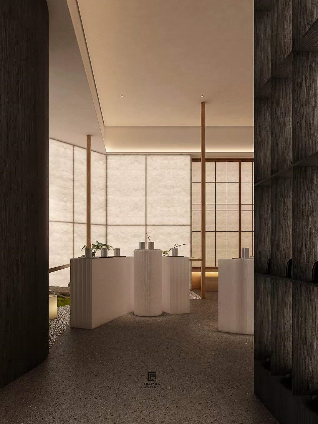 工装茶室设计案例|属于中国人的东方至美