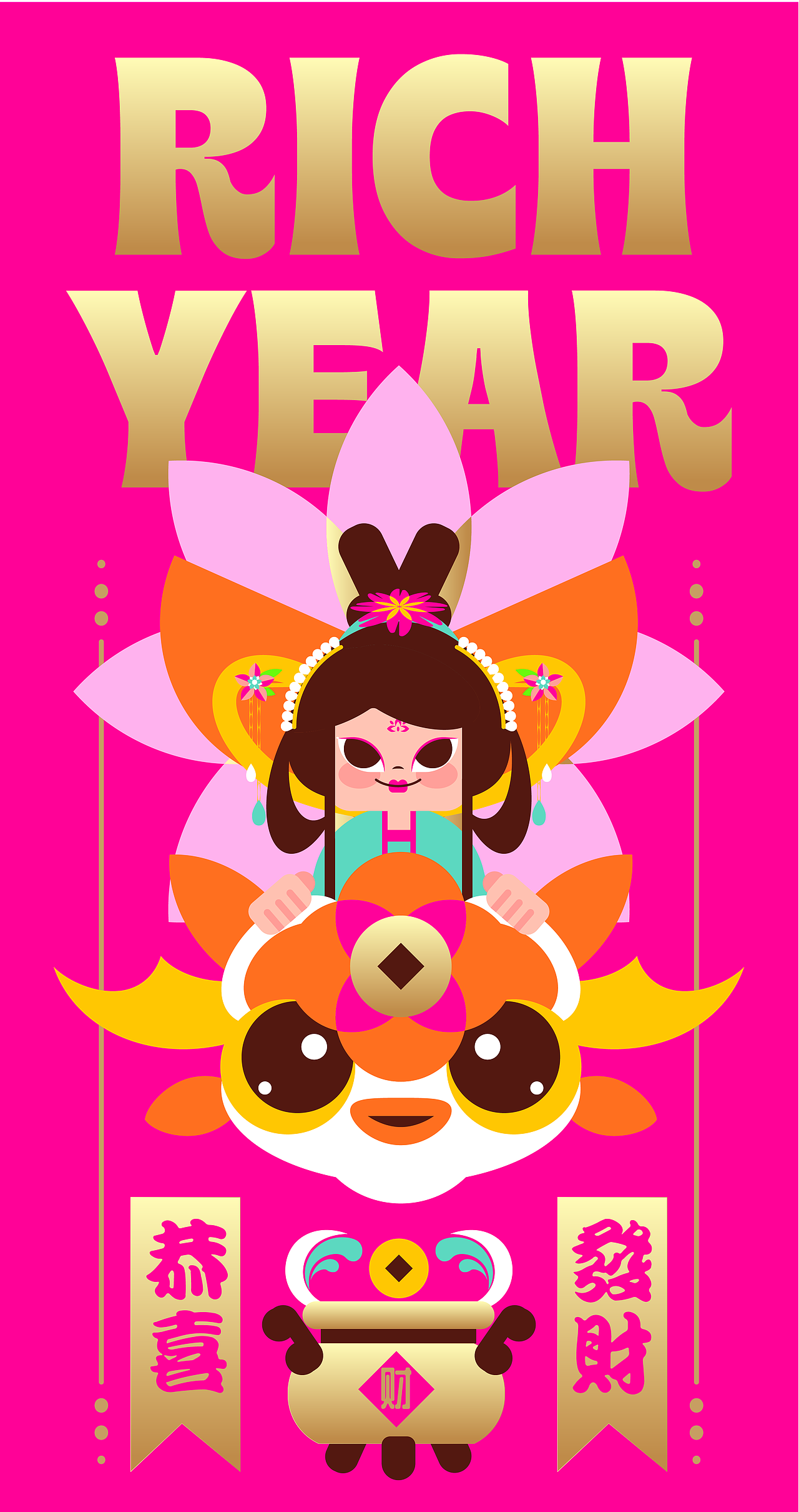 吉庆喜桃风（图ZMzEzMDc2MzYw） - 商业插画 - 站酷设计师妄想成大神原创素材 - 站酷ZCOOL