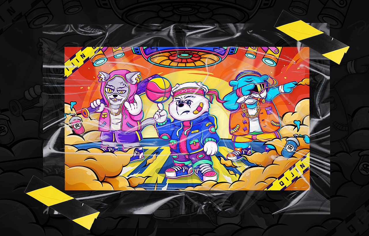 主K | 人物海报（图ZMzE4MDI2MTE2） - IP形象 - 站酷设计师吃完胖七斤原创素材 - 站酷ZCOOL
