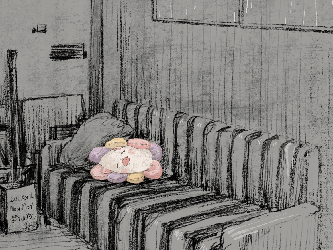 四月,一个下雨的周末(图ZMjk4NjQyMTcy) - 创作习作 - 站酷设计师MoonMon梦非白原创素材 - 站酷ZCOOL