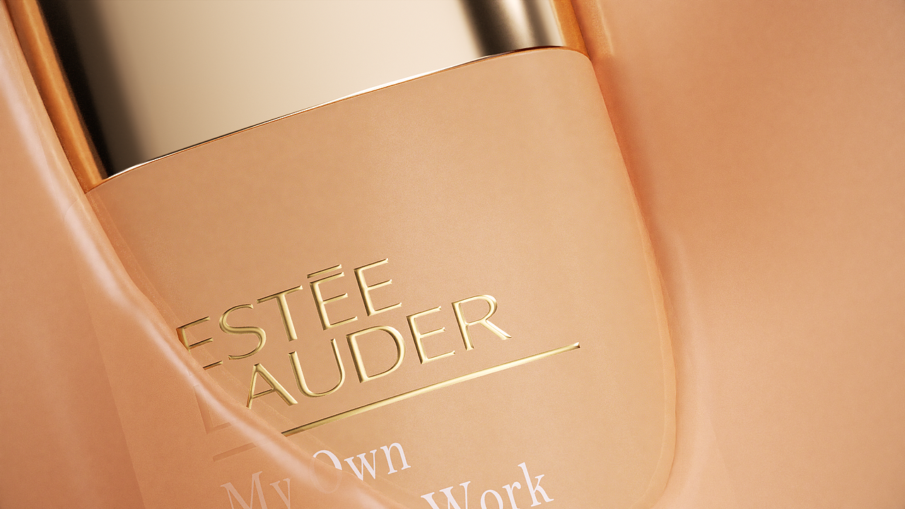 采用体积生成的方式模拟瓶子从液体中浮现。