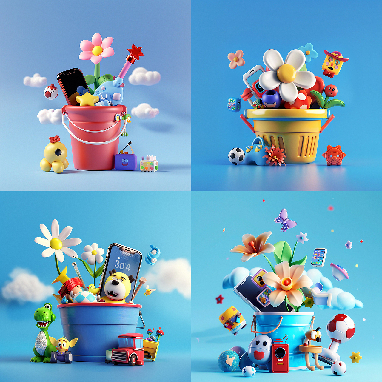 电商背景/场景/微观/素材-AIGC创作合集