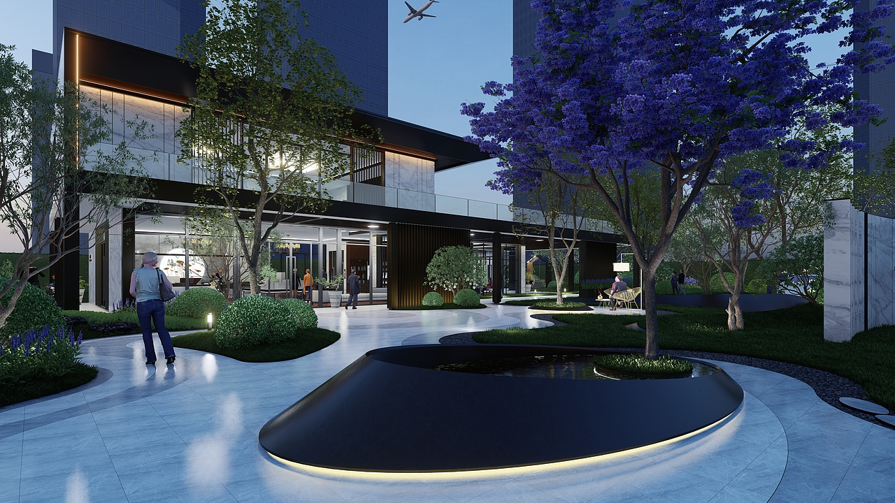 展示区景观设计（图ZMzMxOTk2OTcy） - 景观设计 - 站酷设计师噜嚕噜噜鲁鲁修原创素材 - 站酷ZCOOL