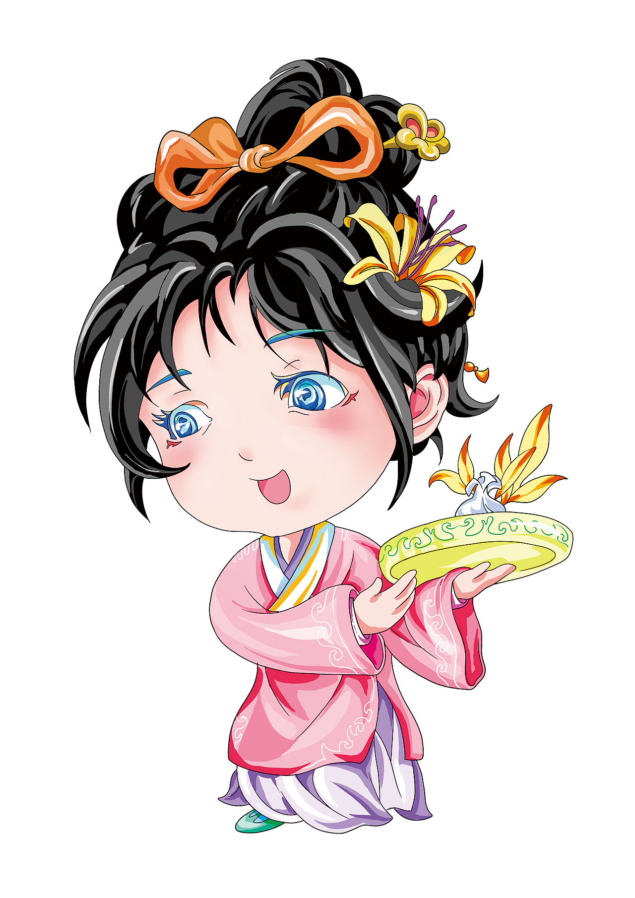 大同-皇后-IP（圖ZMzEwMDAwNTg0） - 商業(yè)插畫 - 站酷設(shè)計師陣雨與余原創(chuàng)素材 - 站酷ZCOOL