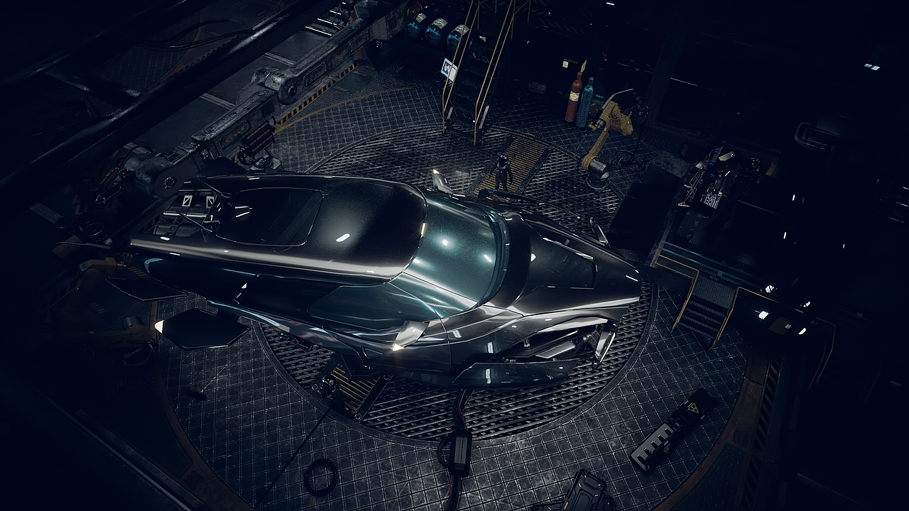 太空维修站场景搭建（图ZMjk5NTYxMjM2） - 场景 - 站酷设计师CG_zero原创素材 - 站酷ZCOOL