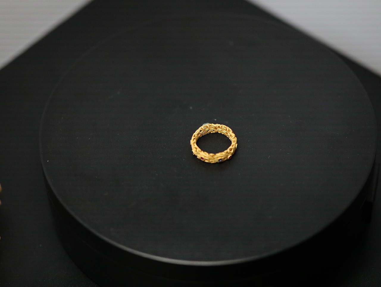 国风纹样——卷草纹/唐草纹素戒