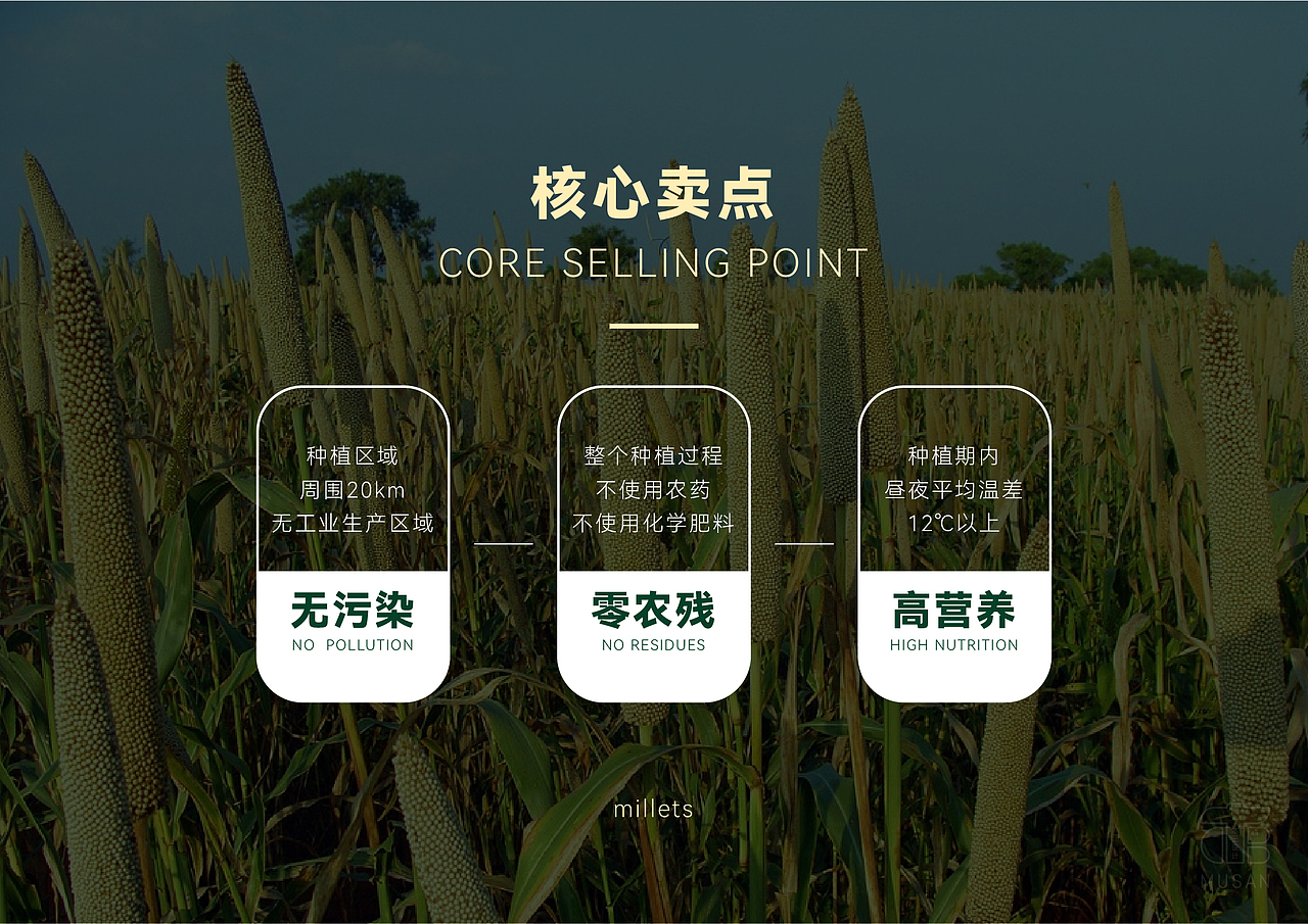 小米粮礼盒四季农时主题包装设计