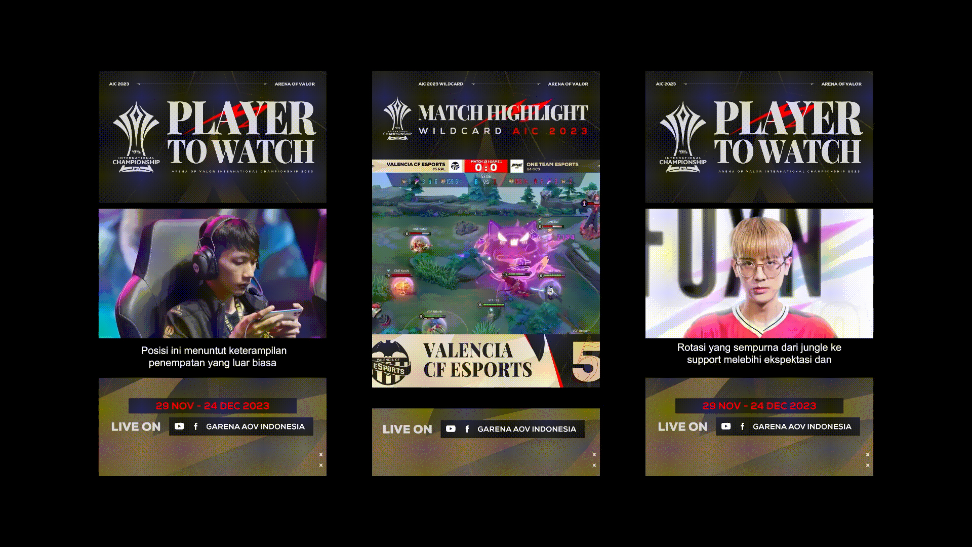 AOV-AIC2023游戏赛事视觉设计