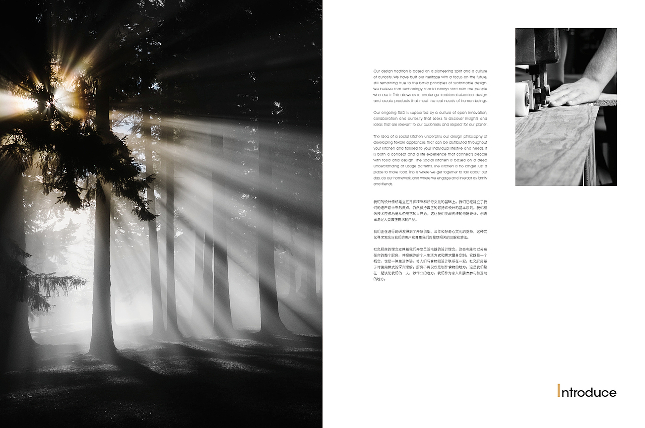 画册公司简介排版练习