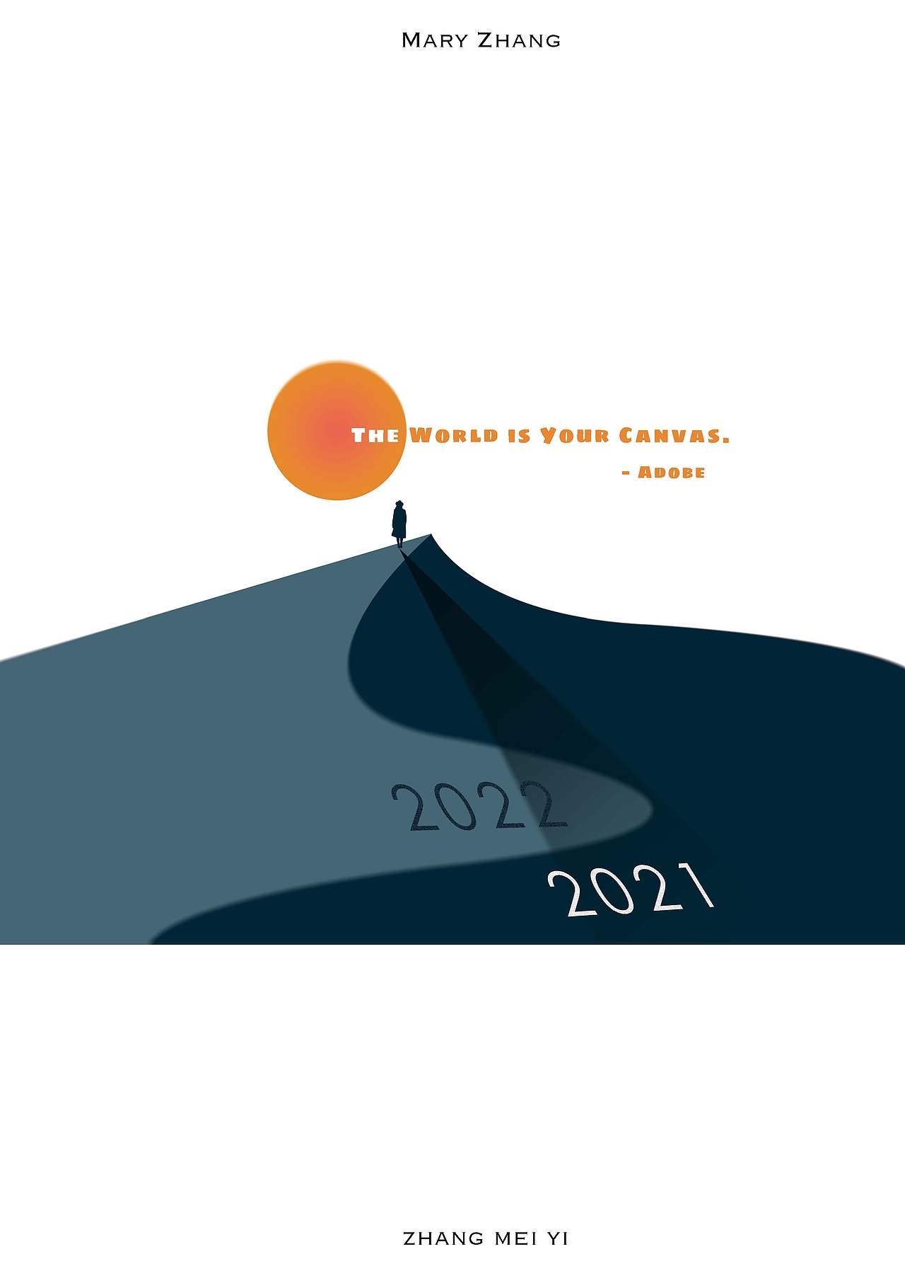 Computer Visual Design Course Works