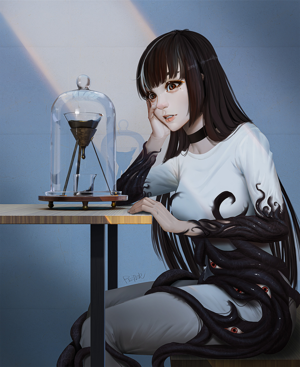 简介：一个不会说不的女孩，实验体213——愿望之神 芮（图ZMzYzNTA3NzIw） - 概念设定 - 站酷设计师Peter肖吉原创素材 - 站酷ZCOOL