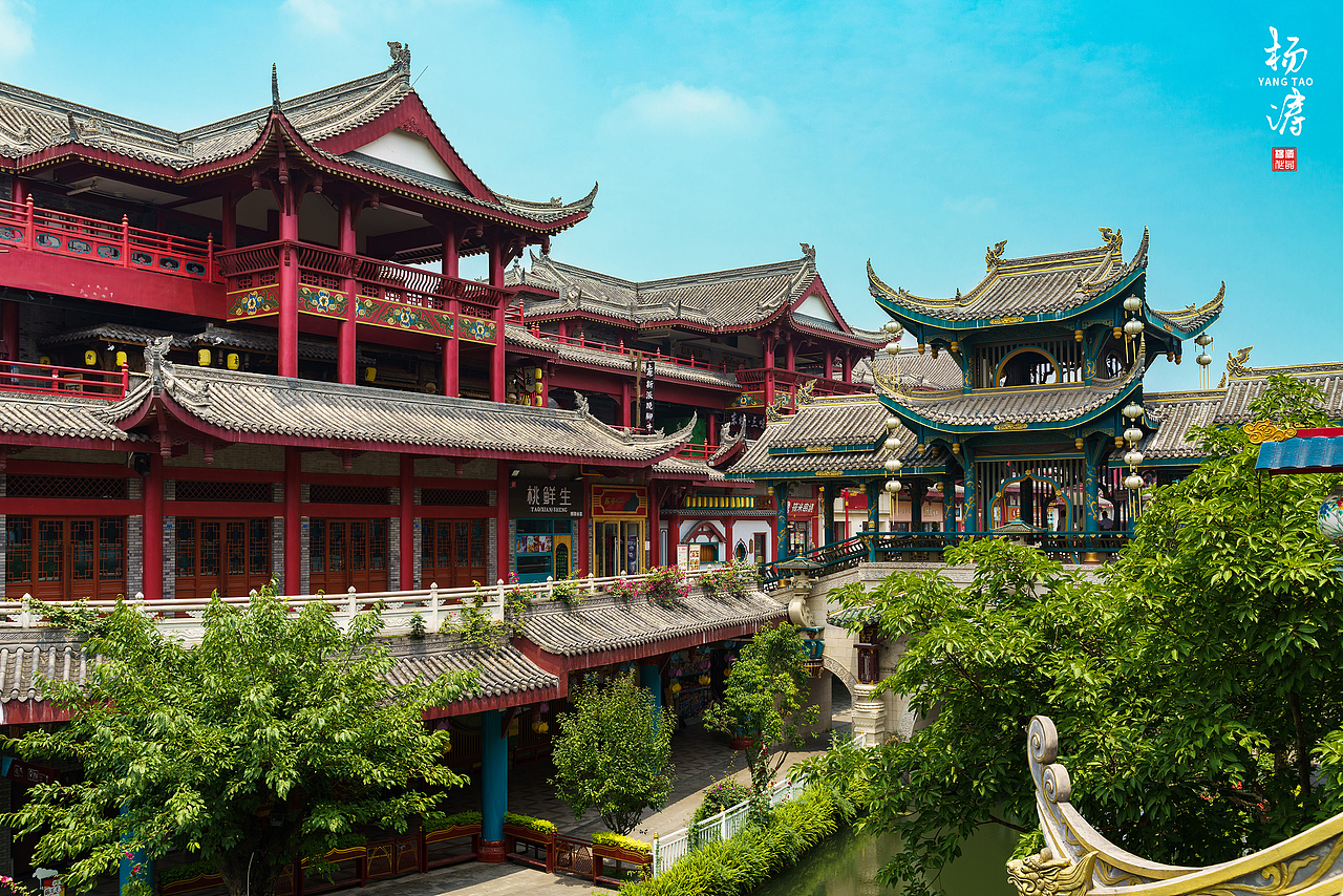 眉山东坡印象水街2022（图ZMzA1NzYwNzUy） - 环境/建筑摄影 - 站酷设计师摄影师杨涛原创素材 - 站酷ZCOOL