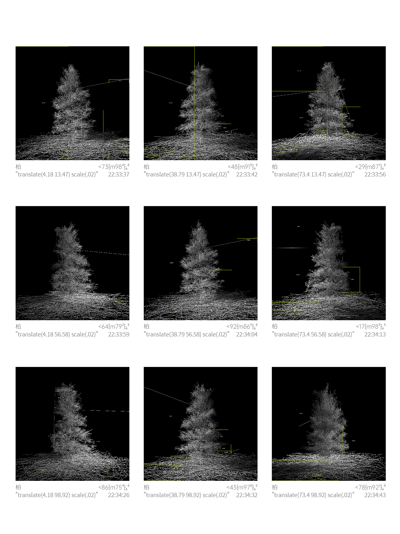 《艸荼柏沉》自然虛擬演變项目 2024（图ZMzY3Njg1OTYw） - 实验艺术 - 站酷设计师岛岛的岛原创素材 - 站酷ZCOOL