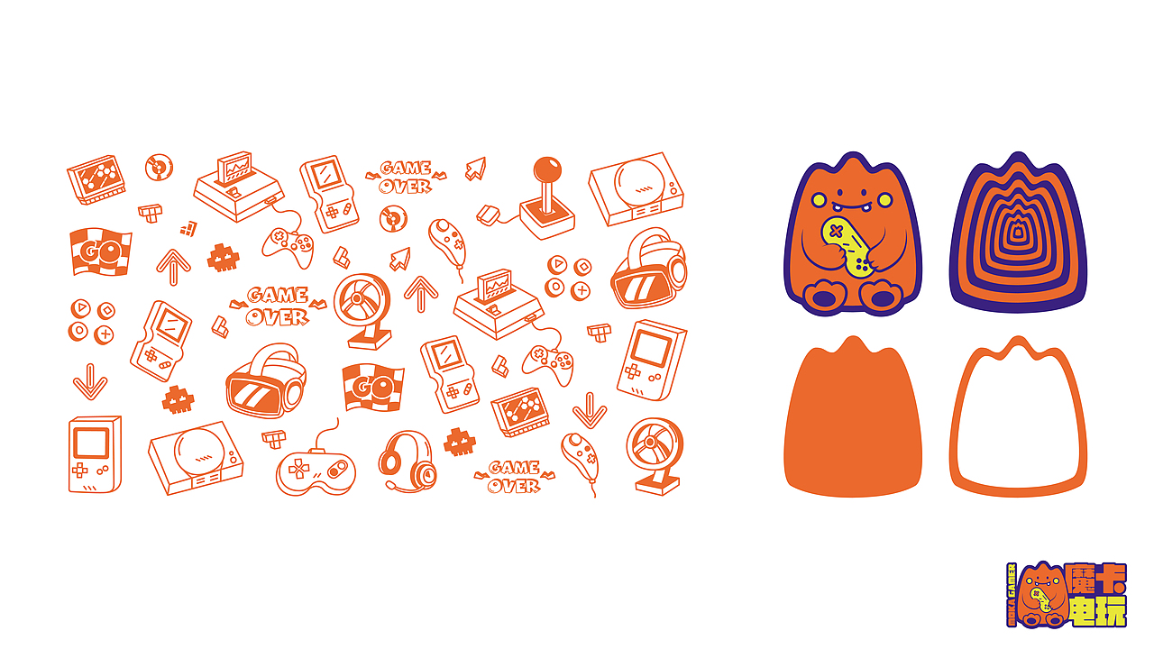 魔卡电玩 电玩城品牌全案设计 电玩城VIS设计 LOGO设计（图ZMzU0MzgxMjE2） - 品牌 - 站酷设计师Wildest野原创素材 - 站酷ZCOOL