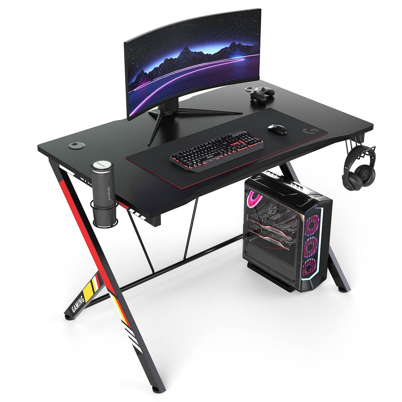 亚马逊电竞桌主图渲染（图ZMzEyNDIxNDY0） - 产品 - 站酷设计师writingqi原创素材 - 站酷ZCOOL