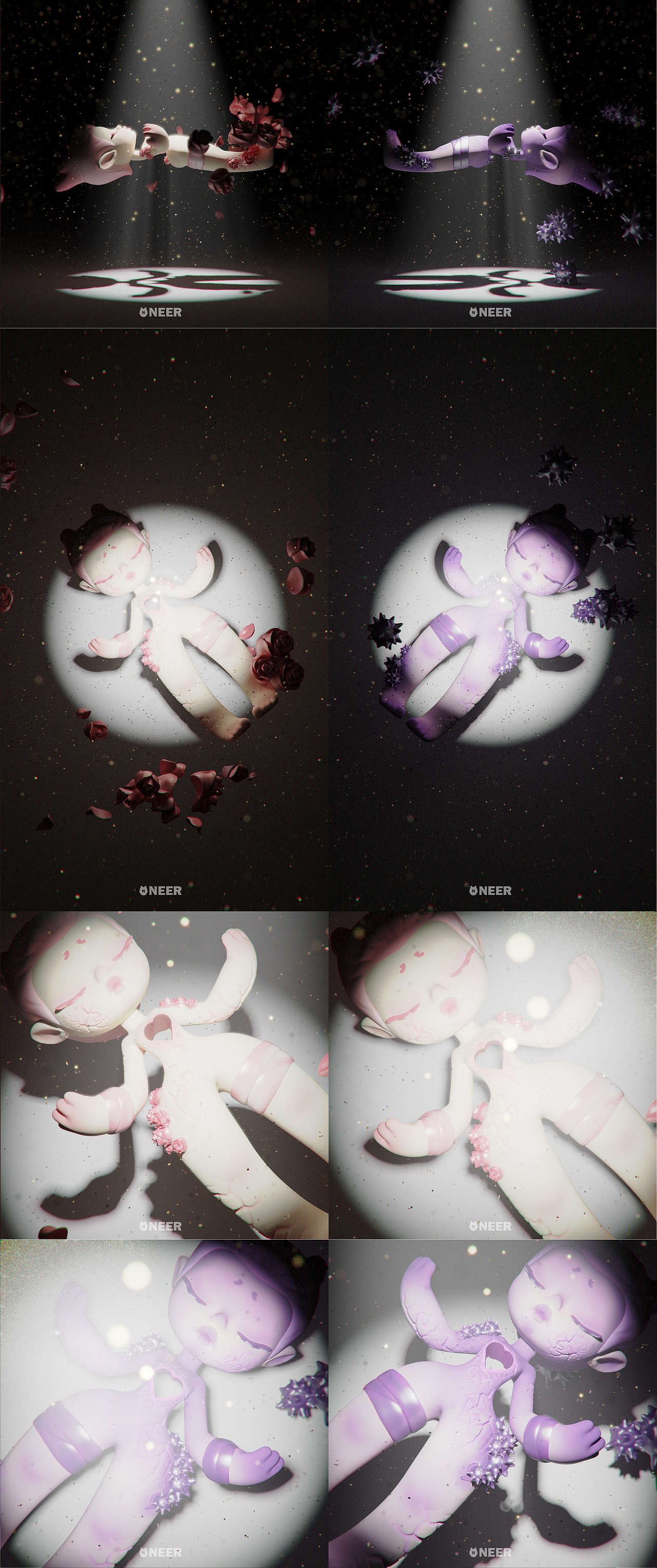 花升·棘落 | 内心坚定的NEER小龙女