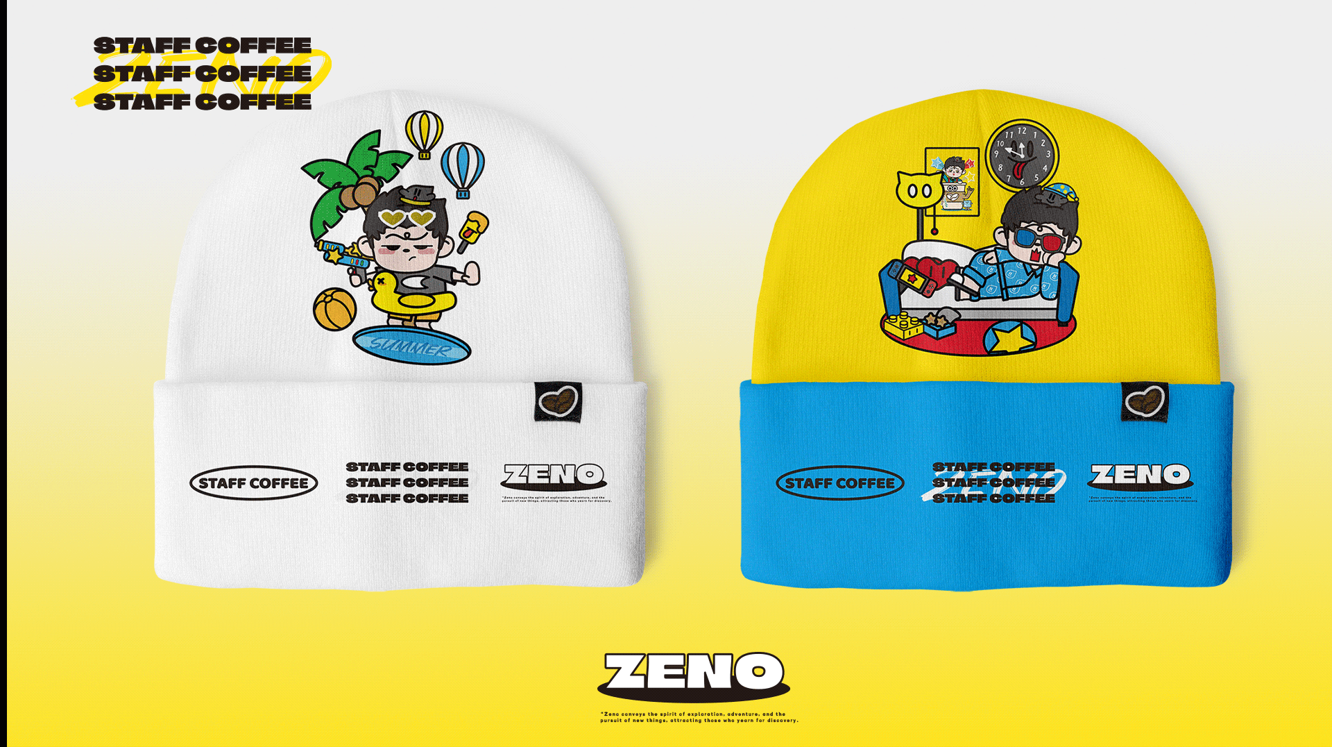 zeno大头仔 | 品牌ip全案设计 | 咖啡行业