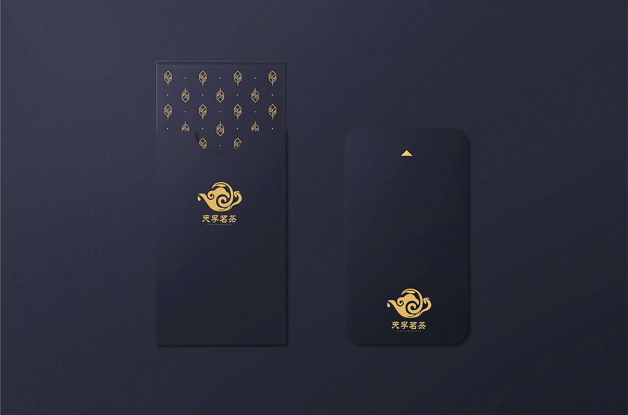 天孚茗茶·茶叶logo设计（图ZMzAyNDE0ODA0） - Logo - 站酷设计师康的设计0516原创素材 - 站酷ZCOOL