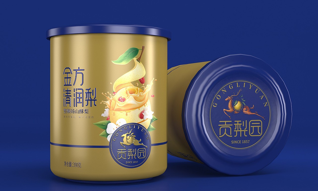 贡梨园金方清润梨 ——徐桂亮品牌设计!