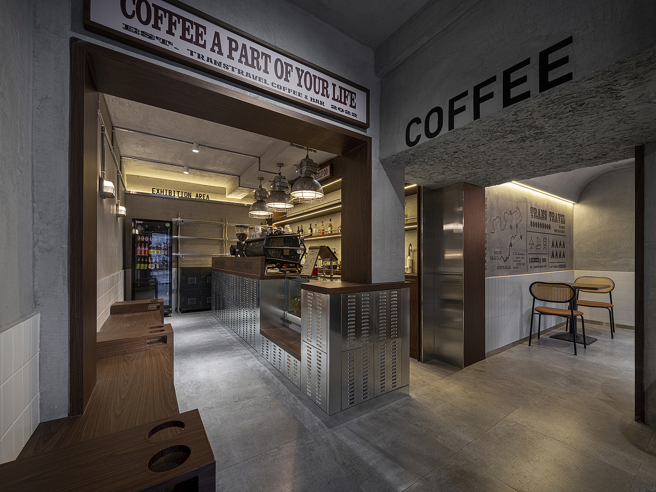 力昂原创设计 | TRANS TRAVEL COFFEE & BAR