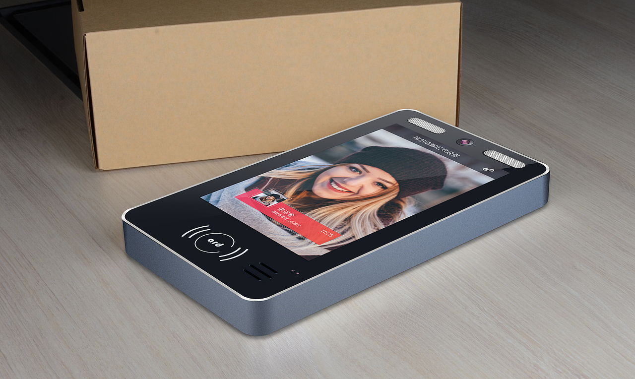 人脸识别扫描机产品图