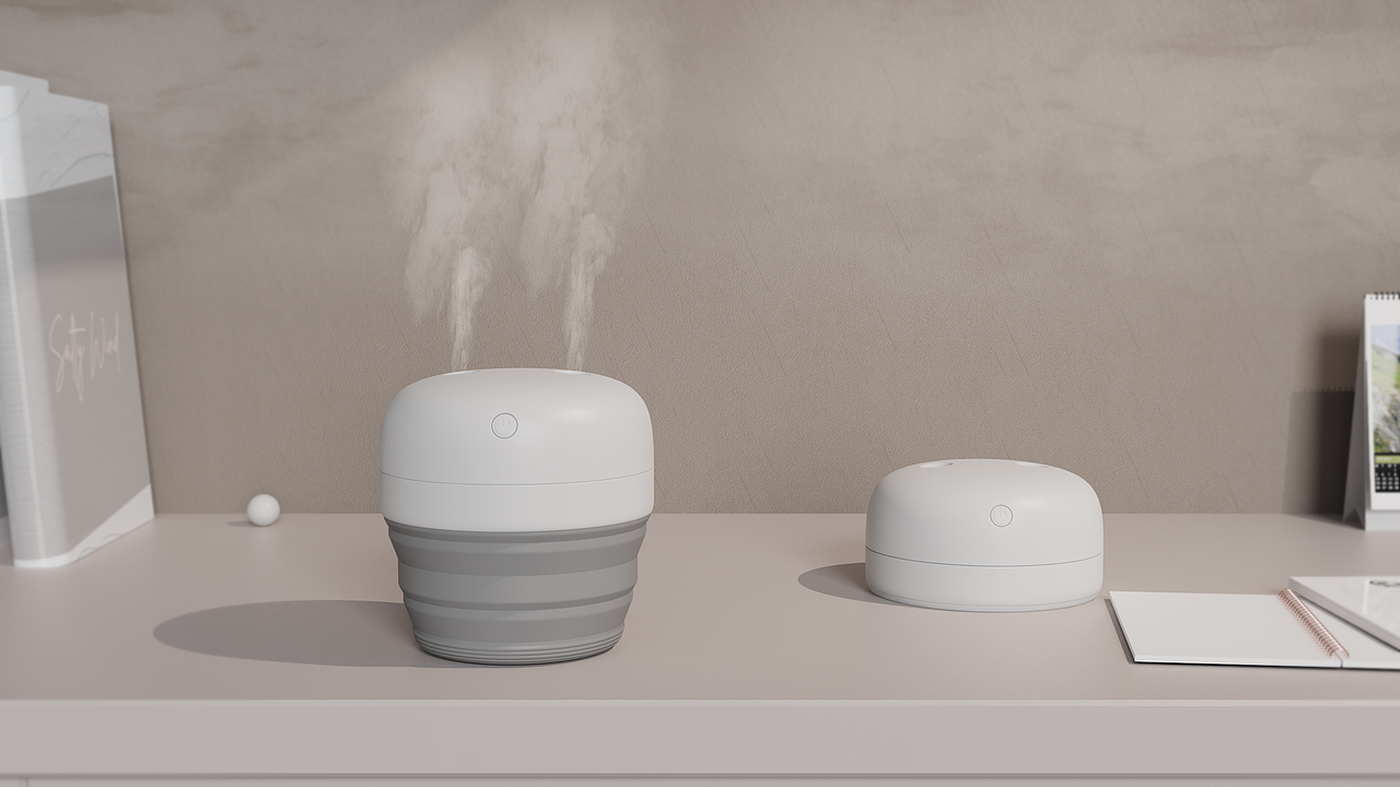 折叠加湿器（图ZMzIxMDYzNTI4） - 电子产品 - 站酷设计师Luke设计原创素材 - 站酷ZCOOL