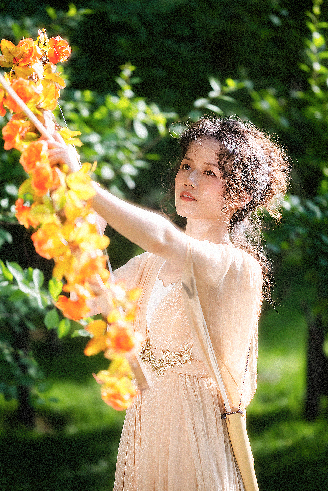 “星光杳杳 晚风慢慢”希腊女神写真