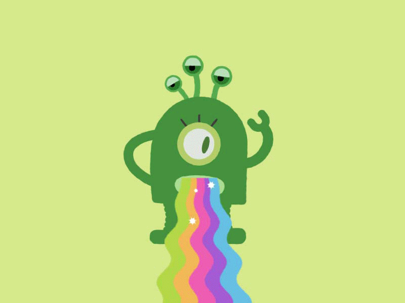 MG动画·实用技巧打卡练习--吐彩虹2