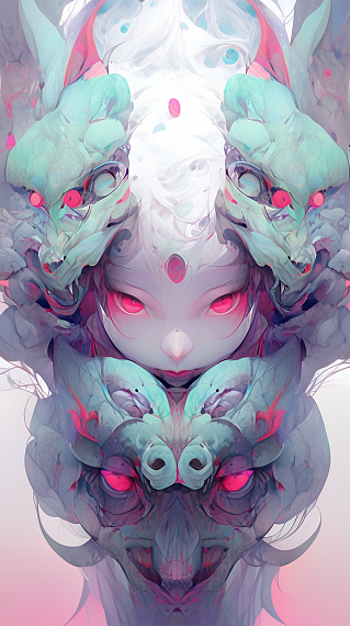 故障风（图ZMzQ2MjU4NjUy） - 商业插画 - 站酷设计师mojoLilypeng原创素材 - 站酷ZCOOL