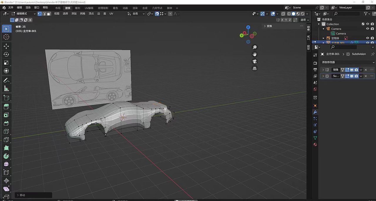 blender全流程汽車和場景建模綁定動(dòng)畫效果（圖ZMzUyOTQ3NzA4） - 短片 - 站酷設(shè)計(jì)師auutumnzz原創(chuàng)素材 - 站酷ZCOOL