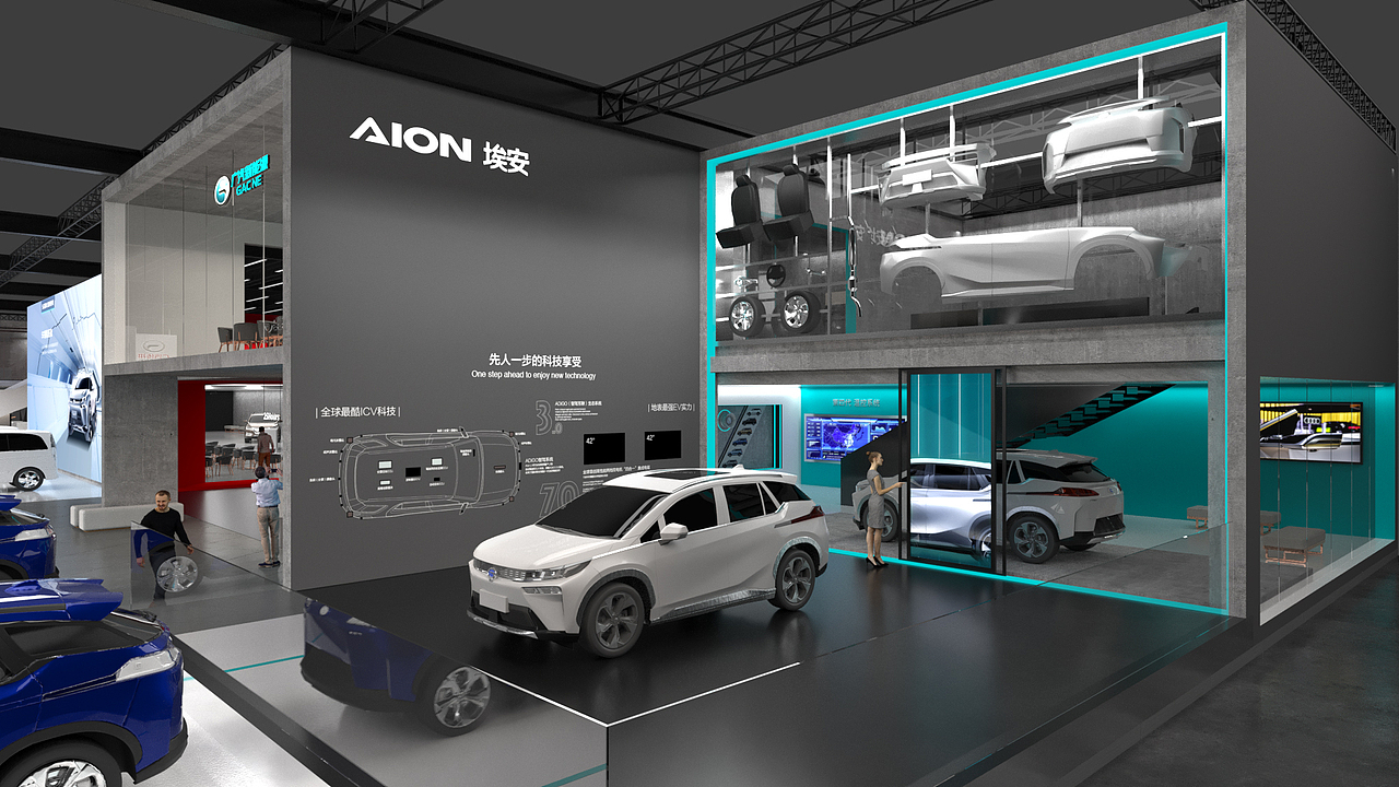 广汽传祺车展比稿（图ZMzExNDM5NDI4） - 展陈设计 - 站酷设计师NormanYan原创素材 - 站酷ZCOOL