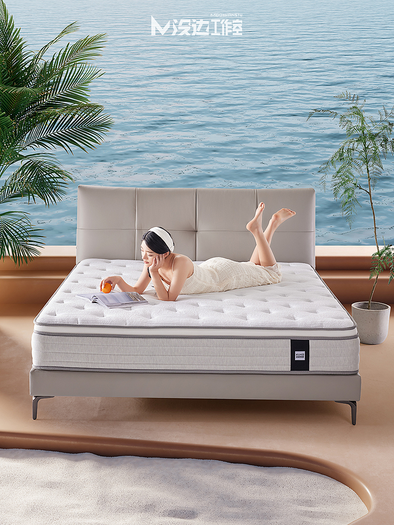 床垫拍摄 枕头摄影|顾家家居慵懒沙洲