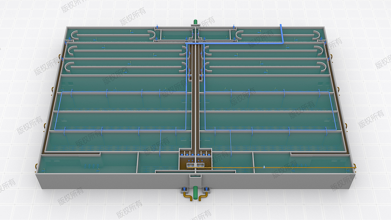 污水廠案例分享（圖ZMzYwMTQ1NjI0） - 其他三維 - 站酷設計師西瓜要吃半個原創(chuàng)素材 - 站酷ZCOOL