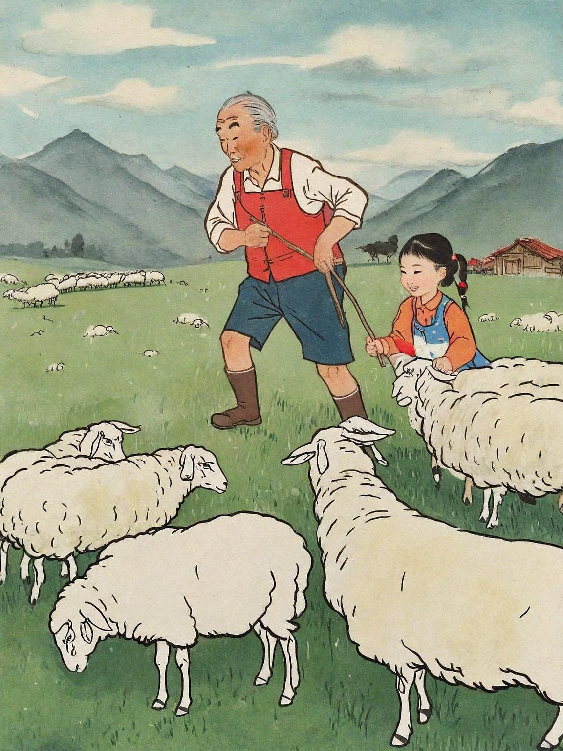 AIGC|复古插画绘本（图ZMzU4NDYyMTQ4） - 儿童插画 - 站酷设计师井雅珊插画原创素材 - 站酷ZCOOL