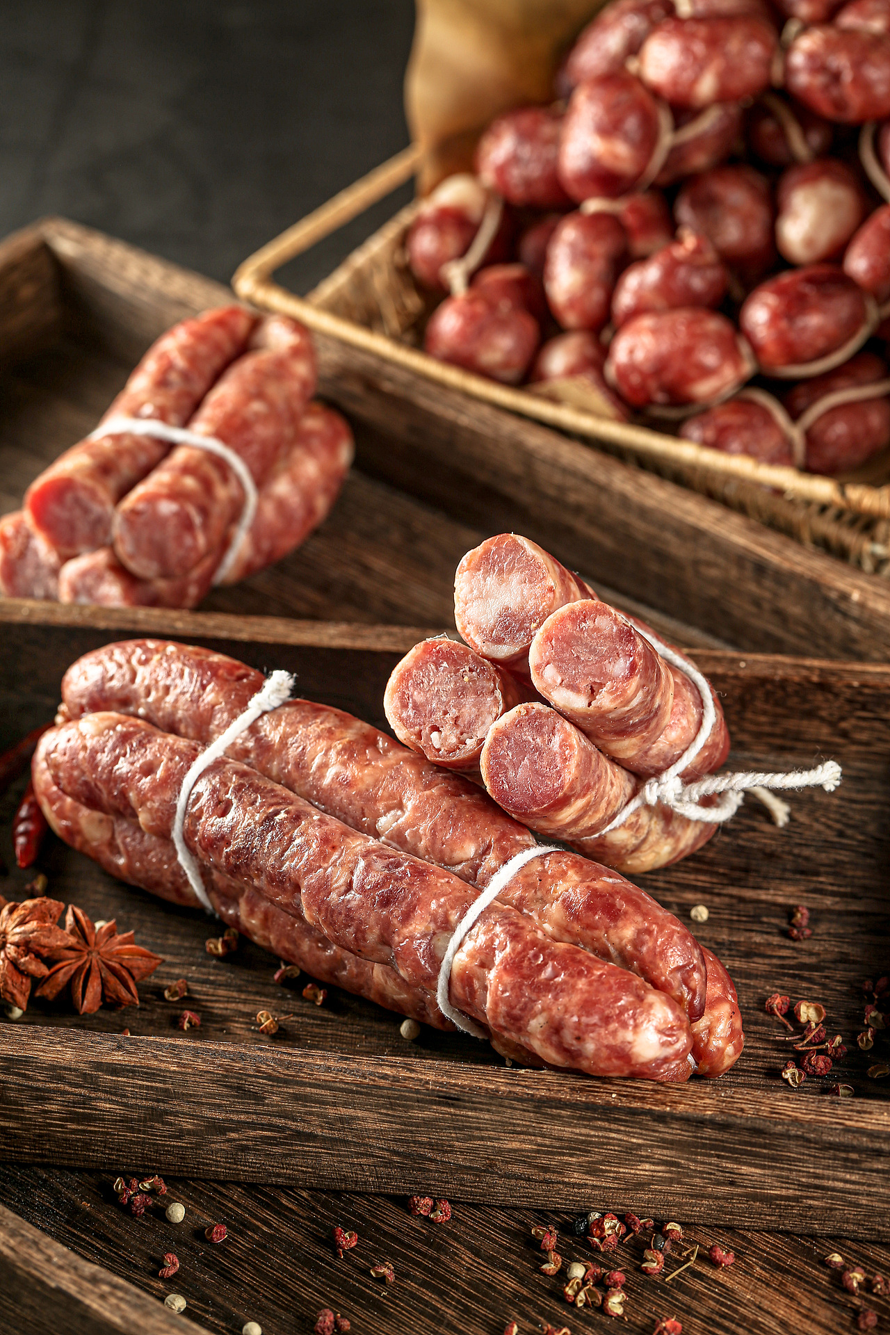 紅腸/風干腸/哈爾濱紅腸/美食拍攝/肉灌產品/產品攝影（圖ZMzQwNzUxNTY0） - 產品攝影 - 站酷設計師周大富80原創(chuàng)素材 - 站酷ZCOOL