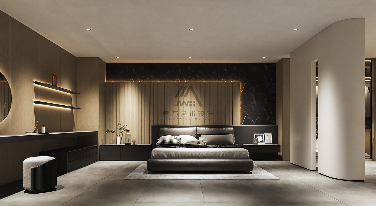 意式卧室套-卧室