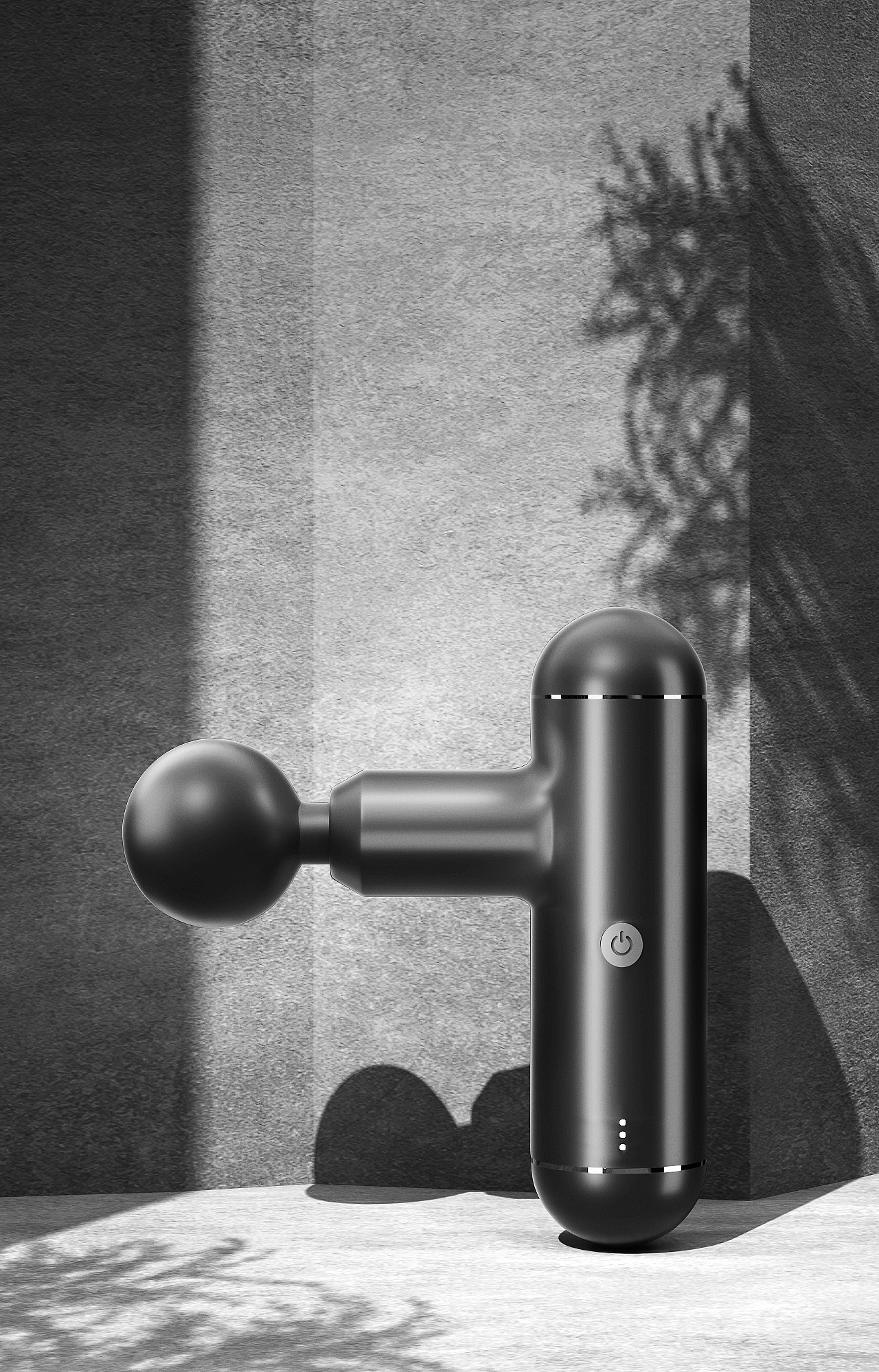 筋膜枪产品渲染（图ZMzE2NDI0NTQ4） - 产品 - 站酷设计师Axin_阿鑫原创素材 - 站酷ZCOOL