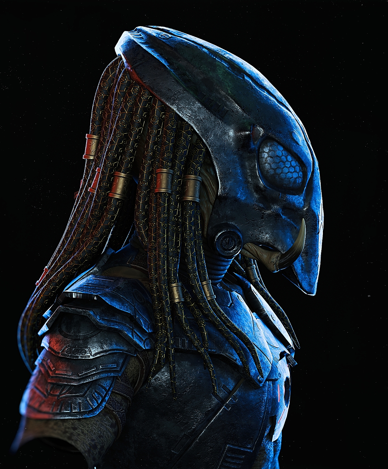 铁血战士（图ZMzMxNjg3ODc2） - 人物/生物 - 站酷设计师zbrush匠人原创素材 - 站酷ZCOOL