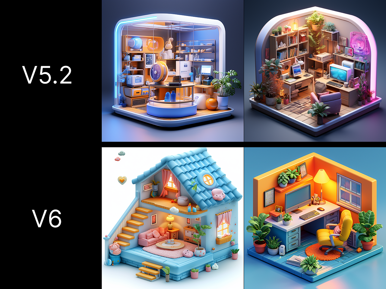 MJ-V5.2和V6的效果测试（图ZMzYwNTQ4NzEy） - AI作品 - 站酷设计师Moon_Design_谷歌原创素材 - 站酷ZCOOL