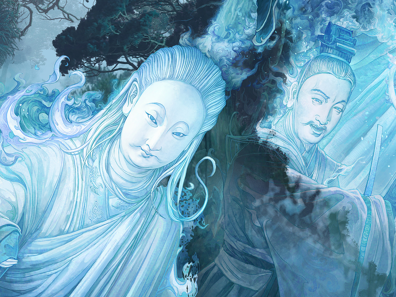 《狼藉》遣仙之所（图ZMzY1NjUyOTg0） - 概念设定 - 站酷设计师徐子晖cicman原创素材 - 站酷ZCOOL